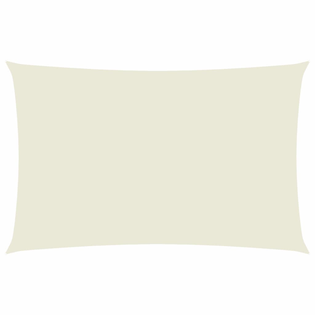 Sunshade Sail Oxford Fabric Rectangular 2x5 m Cream