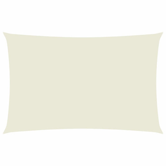 Sunshade Sail Oxford Fabric Rectangular 2x5 m Cream