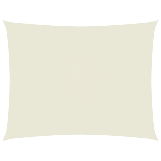 Sunshade Sail Oxford Fabric Rectangular 2.5x4 m Cream
