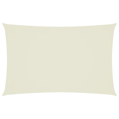 Sunshade Sail Oxford Fabric Rectangular 2.5x5 m Cream