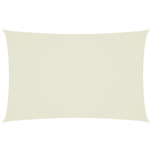 Sunshade Sail Oxford Fabric Rectangular 2.5x5 m Cream