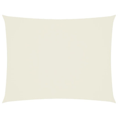 Sunshade Sail Oxford Fabric Rectangular 3x4.5 m Cream