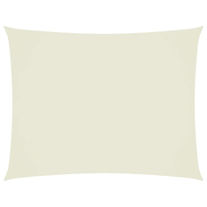 Sunshade Sail Oxford Fabric Rectangular 3x6 m Cream