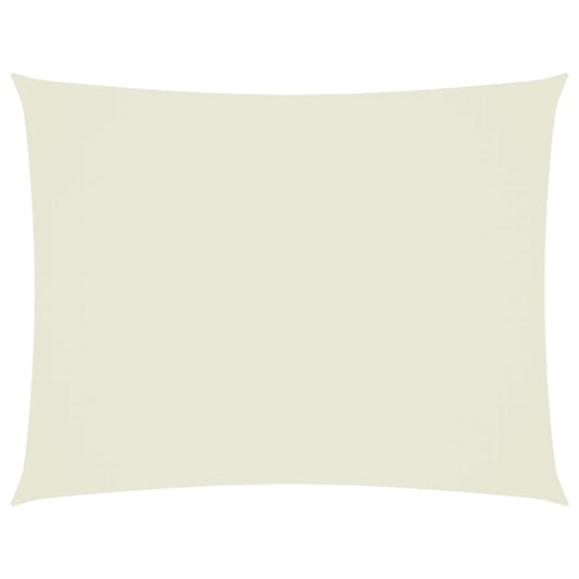 Sunshade Sail Oxford Fabric Rectangular 3x6 m Cream