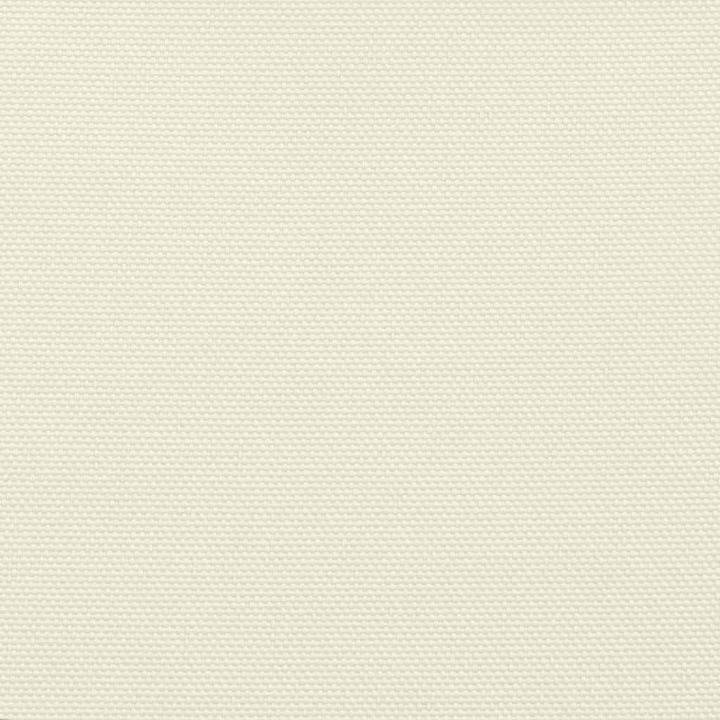 Sunshade Sail Oxford Fabric Triangular 5x7x7 m Cream
