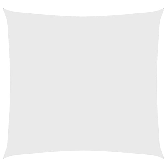 Sunshade Sail Oxford Fabric Square 3x3 m White