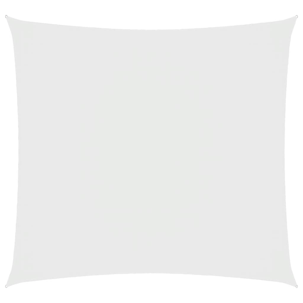 Sunshade Sail Oxford Fabric Square 7x7 m White