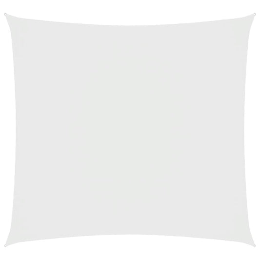 Sunshade Sail Oxford Fabric Square 7x7 m White