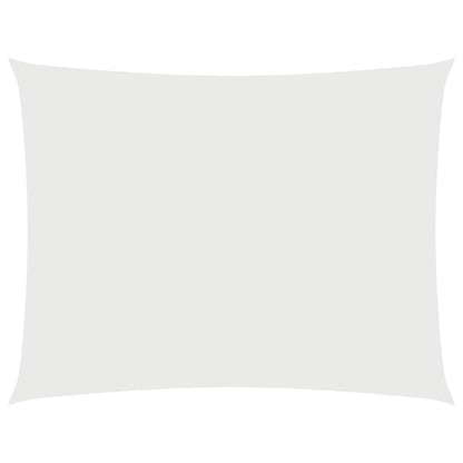 Sunshade Sail Oxford Fabric Rectangular 2x3.5 m White