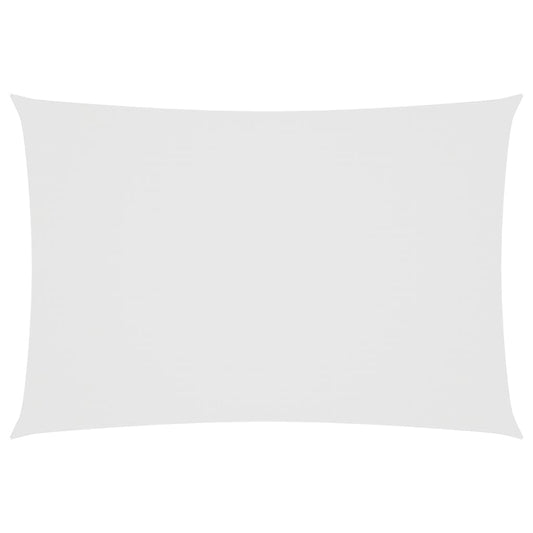 Sunshade Sail Oxford Fabric Rectangular 2.5x4.5 m White
