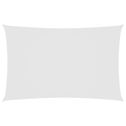 Sunshade Sail Oxford Fabric Rectangular 2.5x5 m White