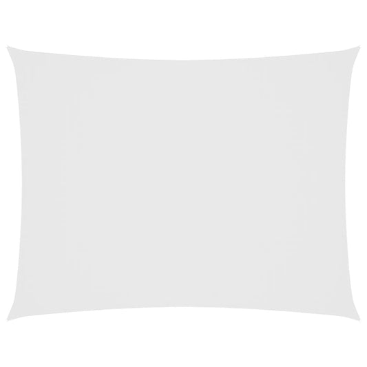 Sunshade Sail Oxford Fabric Rectangular 3x4 m White
