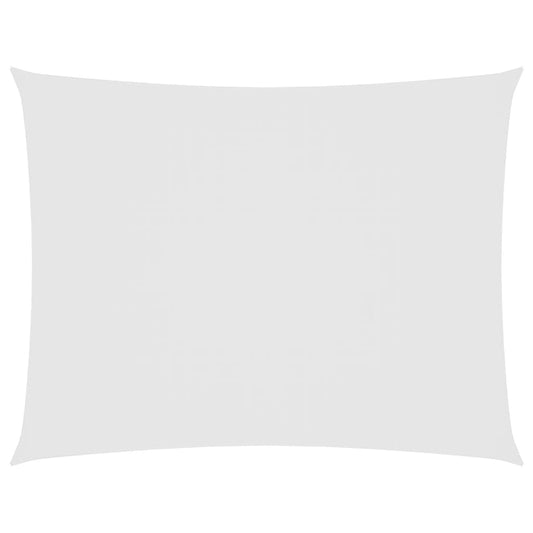 Sunshade Sail Oxford Fabric Rectangular 5x6 m White