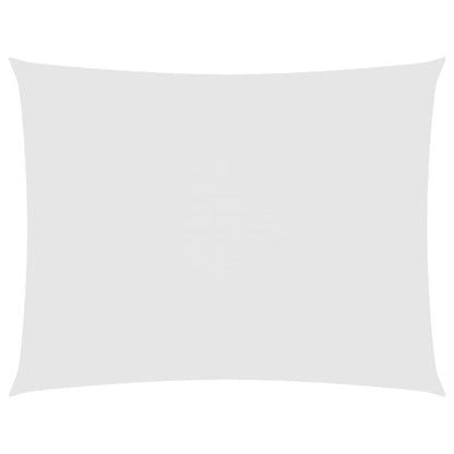 Sunshade Sail Oxford Fabric Rectangular 5x7 m White