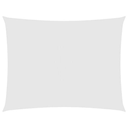 Sunshade Sail Oxford Fabric Rectangular 5x7 m White