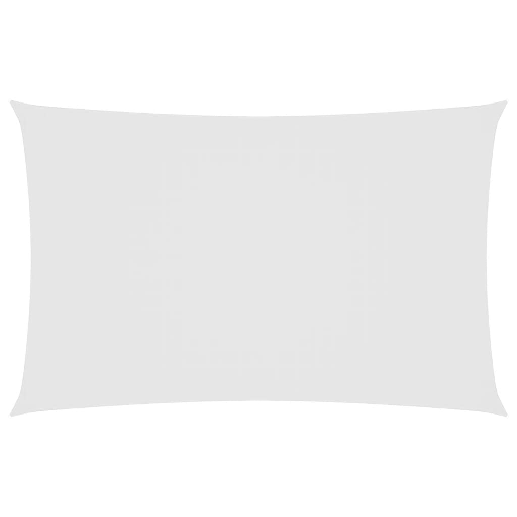 Sunshade Sail Oxford Fabric Rectangular 6x8 m White