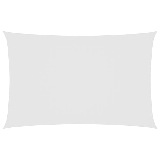 Sunshade Sail Oxford Fabric Rectangular 6x8 m White