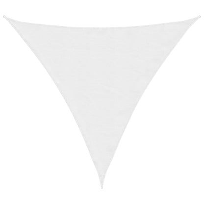 Sunshade Sail Oxford Fabric Triangular 3x3x3 m White