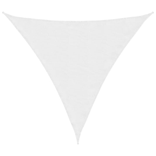 Sunshade Sail Oxford Fabric Triangular 3x3x3 m White