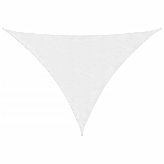 Sunshade Sail Oxford Fabric Triangular 3x4x5 m White