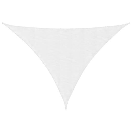 Sunshade Sail Oxford Fabric Triangular 3x4x4 m White