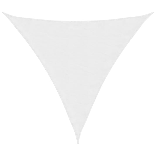 Sunshade Sail Oxford Fabric Triangular 4x4x4 m White