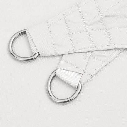 Sunshade Sail Oxford Fabric Triangular 5x5x5 m White