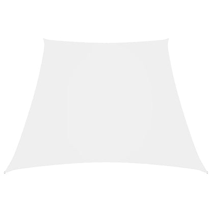 Sunshade Sail Oxford Fabric Trapezium 3/5x4 m White