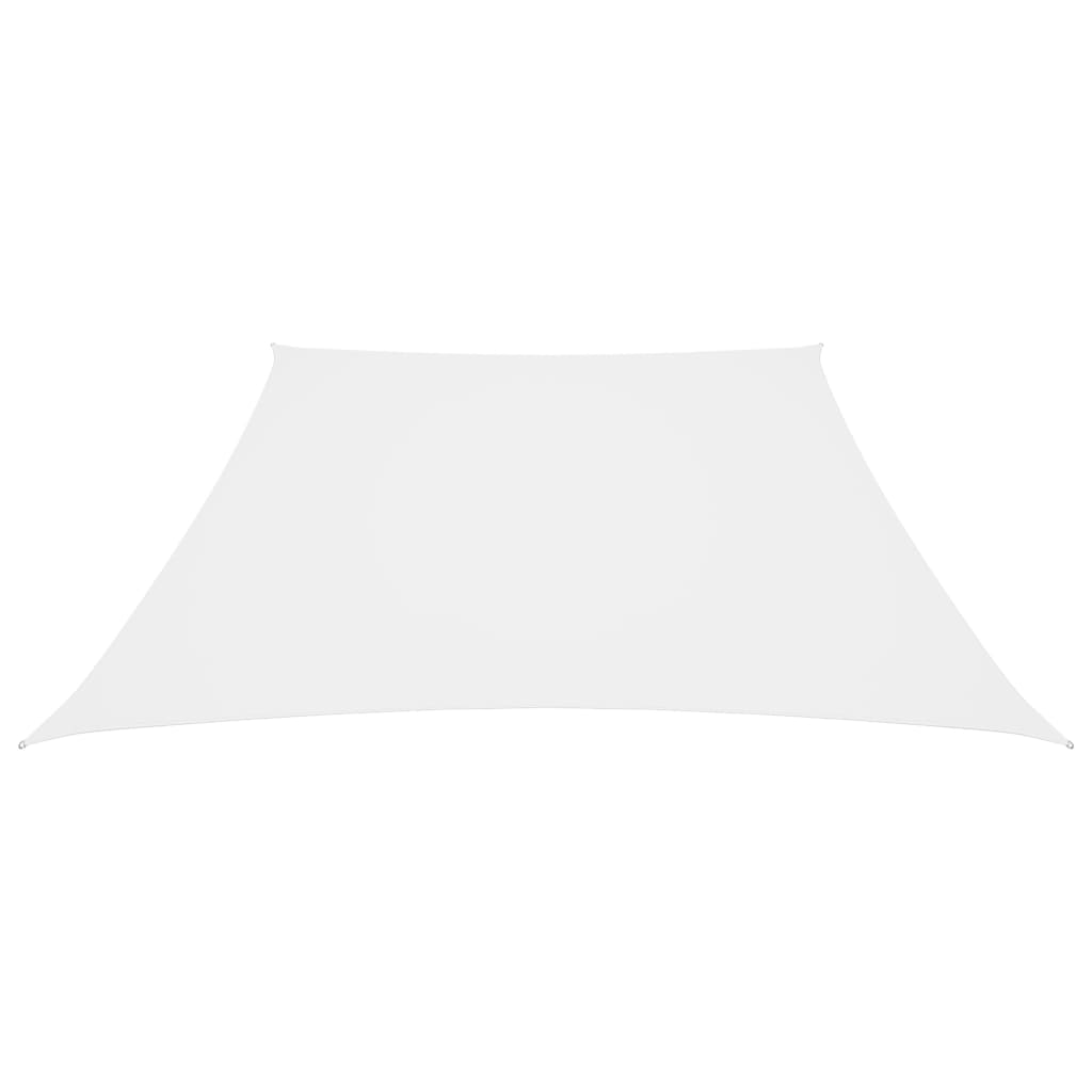 Sunshade Sail Oxford Fabric Trapezium 3/5x4 m White