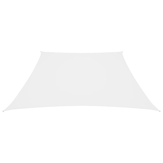Sunshade Sail Oxford Fabric Trapezium 3/5x4 m White