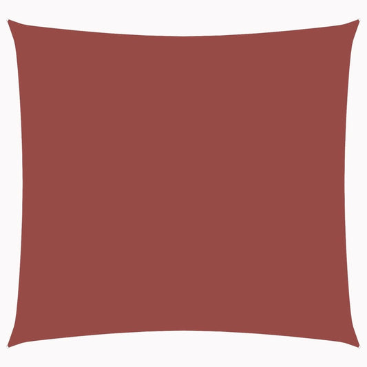 Sunshade Sail Oxford Fabric Square 2.5x2.5 m Terracotta