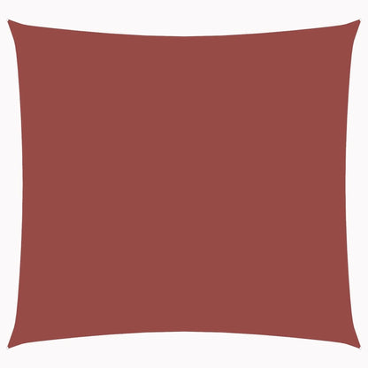 Sunshade Sail Oxford Fabric Square 5x5 m Terracotta