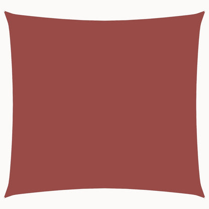 Sunshade Sail Oxford Fabric Square 6x6 m Terracotta
