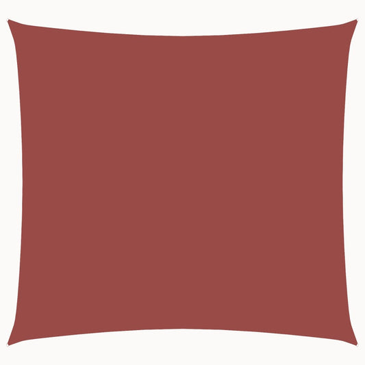 Sunshade Sail Oxford Fabric Square 6x6 m Terracotta