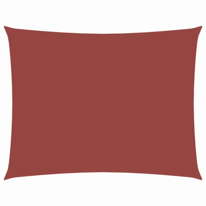 Sunshade Sail Oxford Fabric Rectangular 2x3.5 m Terracotta