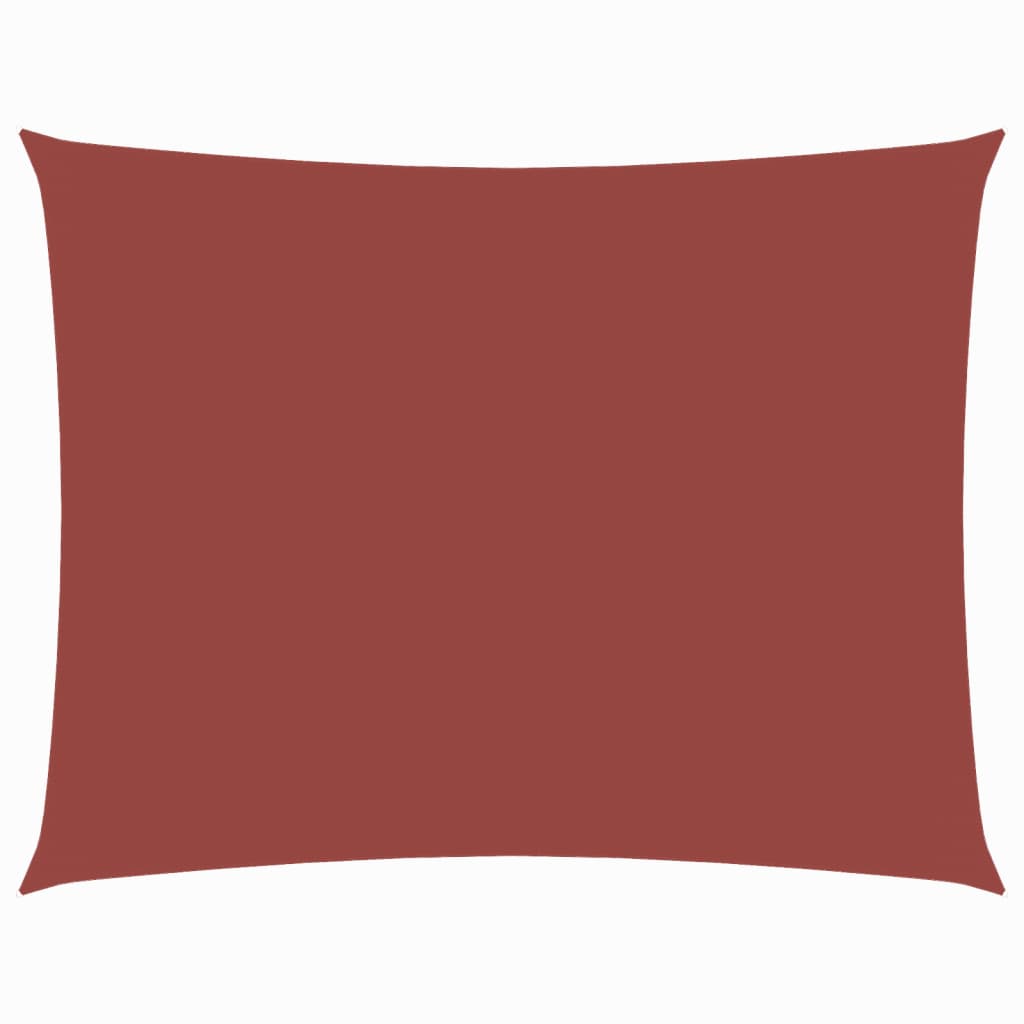 Sunshade Sail Oxford Fabric Rectangular 2.5x4.5 m Terracotta