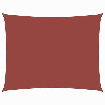 Sunshade Sail Oxford Fabric Rectangular 2.5x4.5 m Terracotta