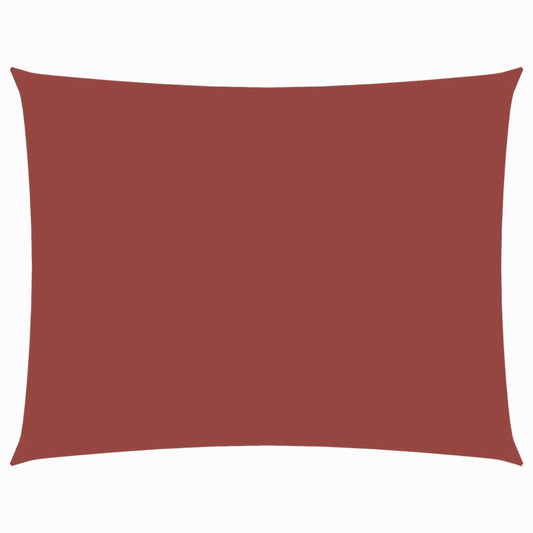 Sunshade Sail Oxford Fabric Rectangular 2.5x4.5 m Terracotta