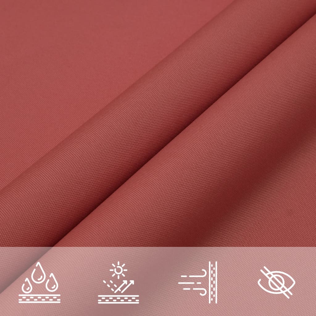 Sunshade Sail Oxford Fabric Rectangular 2.5x4.5 m Terracotta