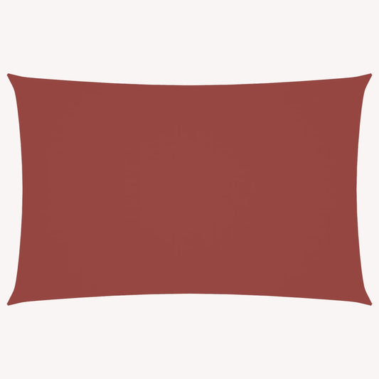 Sunshade Sail Oxford Fabric Rectangular 4x7 m Terracotta