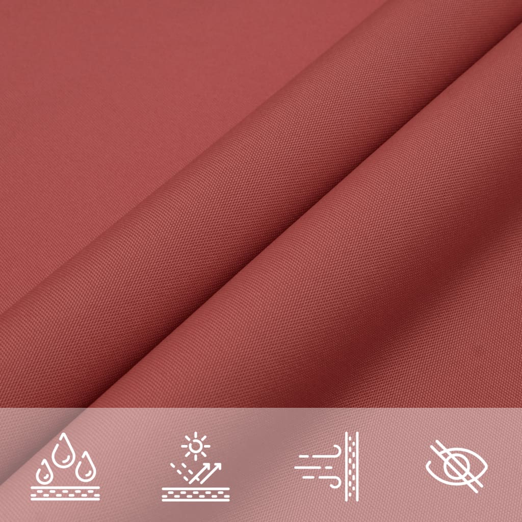 Sunshade Sail Oxford Fabric Rectangular 4x7 m Terracotta