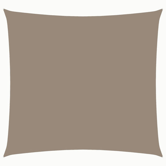 Sunshade Sail Oxford Fabric Square 2.5x2.5 m Taupe