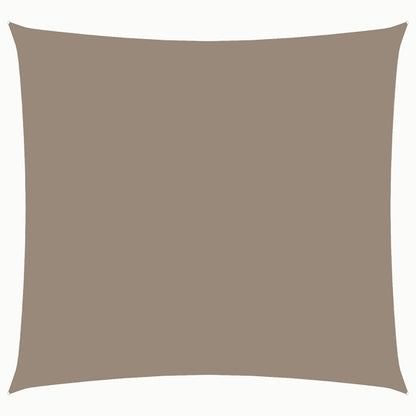 Sunshade Sail Oxford Fabric Square 3x3 m Taupe