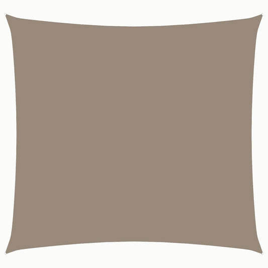 Sunshade Sail Oxford Fabric Square 4x4 m Taupe