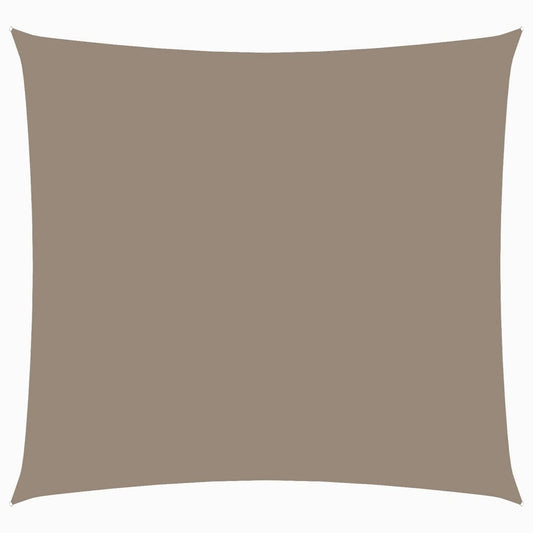 Sunshade Sail Oxford Fabric Square 4.5x4.5 m Taupe