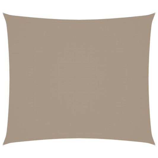 Sunshade Sail Oxford Fabric Rectangular 2x2.5 m Taupe