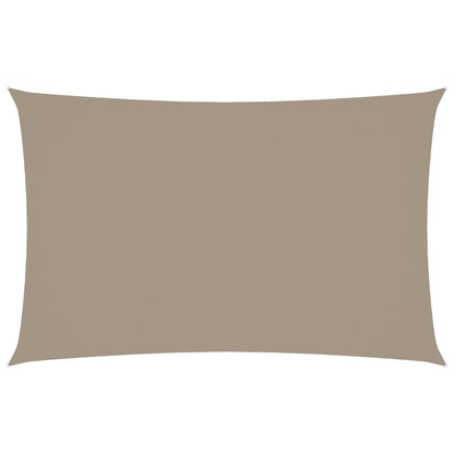 Sunshade Sail Oxford Fabric Rectangular 2x4.5 m Taupe