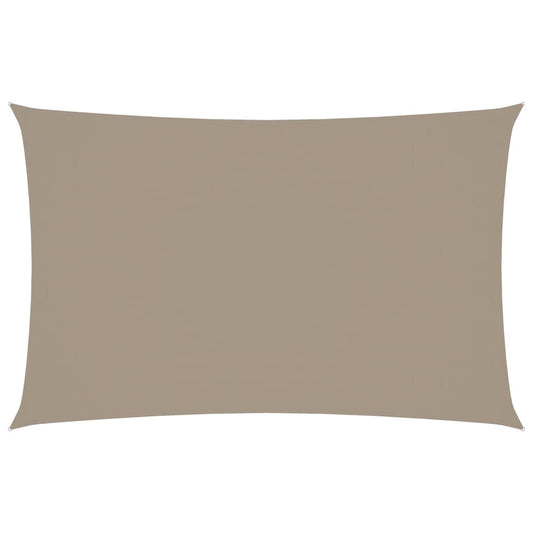 Sunshade Sail Oxford Fabric Rectangular 2x4.5 m Taupe