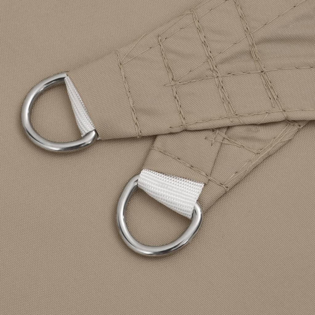 Sunshade Sail Oxford Fabric Rectangular 2.5x3 m Taupe