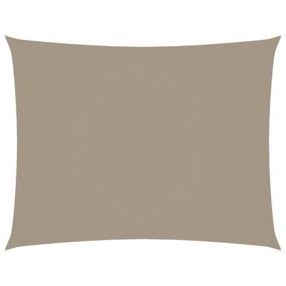 Sunshade Sail Oxford Fabric Rectangular 2.5x3.5 m Taupe